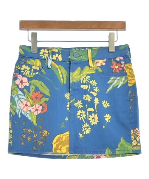 mother(マザー)ロング・マキシ丈スカート 青 サイズ:SF(M位)/2200631229544