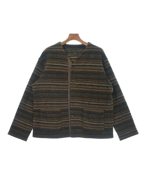Engineered Garments(エンジニアドガーメンツ)カーディガン 茶 サイズ:M/2200597465017