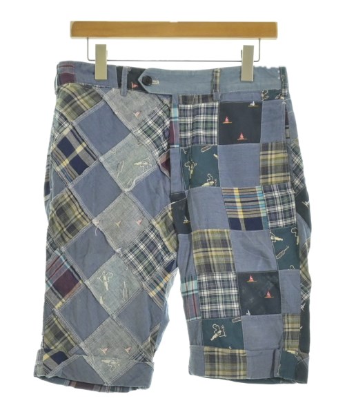 Engineered Garments(エンジニアドガーメンツ)ショートパンツ 青 サイズ:30(M位)/2200659912206