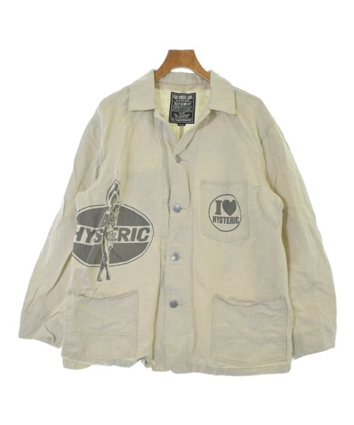 HYSTERIC GLAMOUR(ヒステリックグラマー)カバーオール ベージュ サイズ:XL/2200653459530