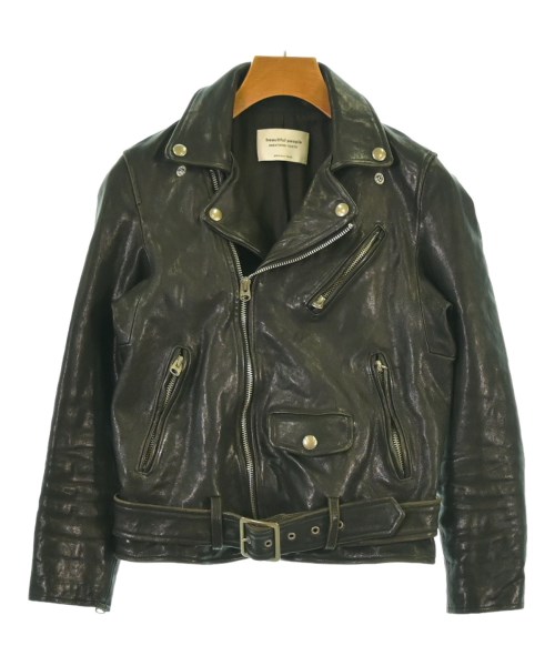 beautiful people(ビューティフルピープル)ライダース 黒 サイズ:140(S位)/2200661647011