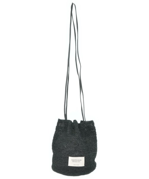 beautiful people(ビューティフルピープル)かごバッグ 黒 サイズ:-/2200662143154