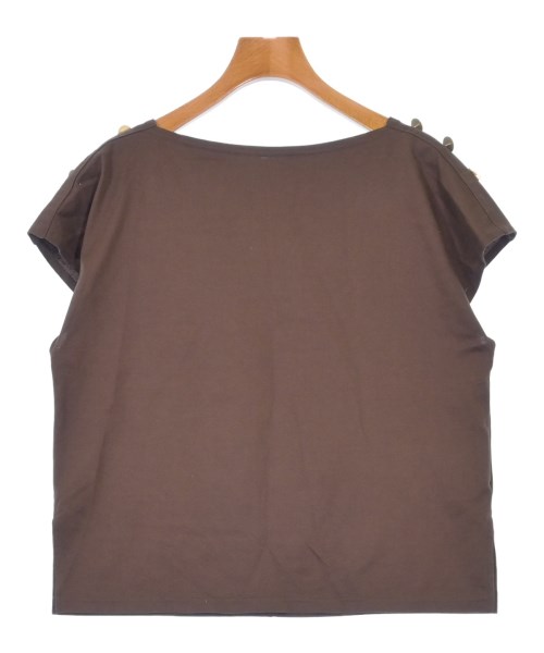 Tiara(ティアラ)Tシャツ・カットソー 茶 サイズ:F/2200601269082