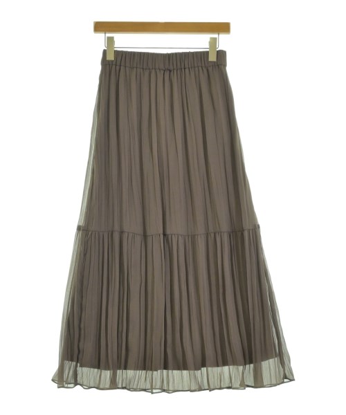 Tiara(ティアラ)ロング・マキシ丈スカート 茶 サイズ:F/2200662877127