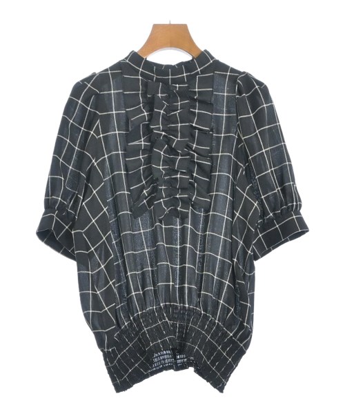 Tiara(ティアラ)ブラウス 紺 サイズ:F/2200665894077