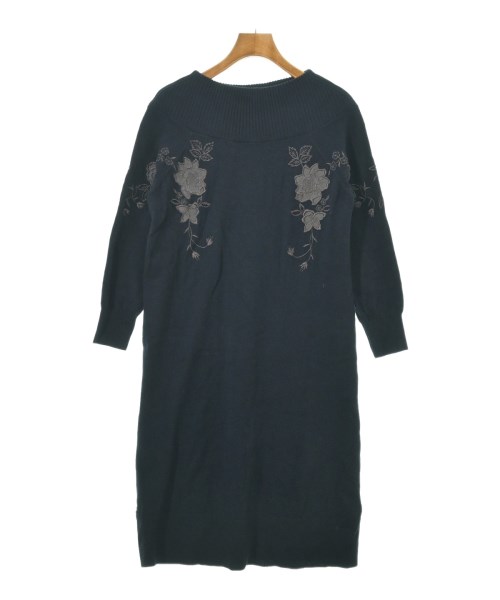 SunaUna(スーナウーナ)ワンピース 紺 サイズ:38(M位)/2200614251173