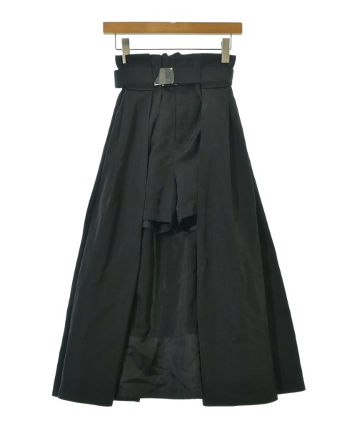 SNIDEL(スナイデル)ロング・マキシ丈スカート 黒 サイズ:0(S位)/2200657189037