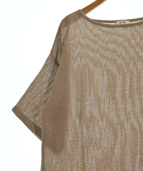 JOURNAL STANDARD L'ESSAGE（ジャーナルスタンダードレサージュ）Tシャツ・カットソー 茶 サイズ:F レディース/2200595554072