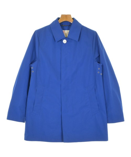 Traditional Weatherwear(トラディショナルウェザーウェア)ステンカラーコート 青 サイズ:38(L位)/2200688970024