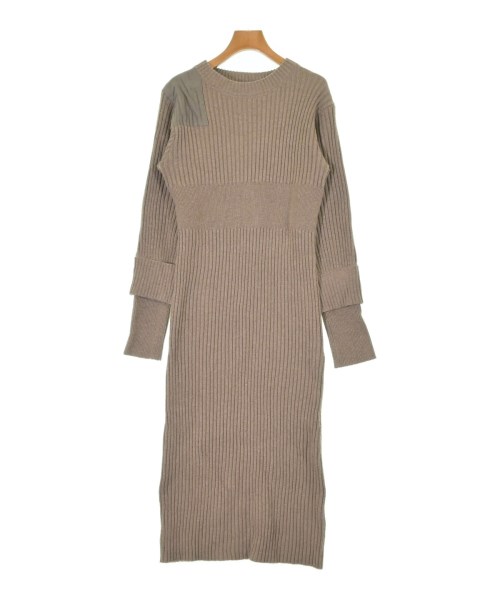 BEAMS Lights(ビームスライツ)ワンピース 茶 サイズ:38(M位)/2200625408443