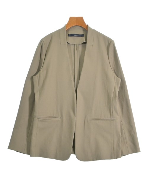 martinique(マルティニーク)ノーカラージャケット カーキ サイズ:-(M位)/2200667669109