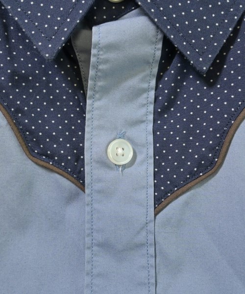 kolor（カラー）カジュアルシャツ 青 サイズ:2(M位) メンズ/2200586542057