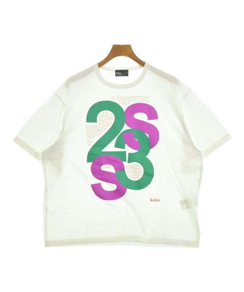 kolor(カラー)Tシャツ・カットソー 白 サイズ:3(L位)/2200654883020