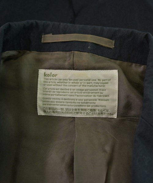 kolor（カラー）カジュアルジャケット 紺 サイズ:3(L位) メンズ/2200655818052