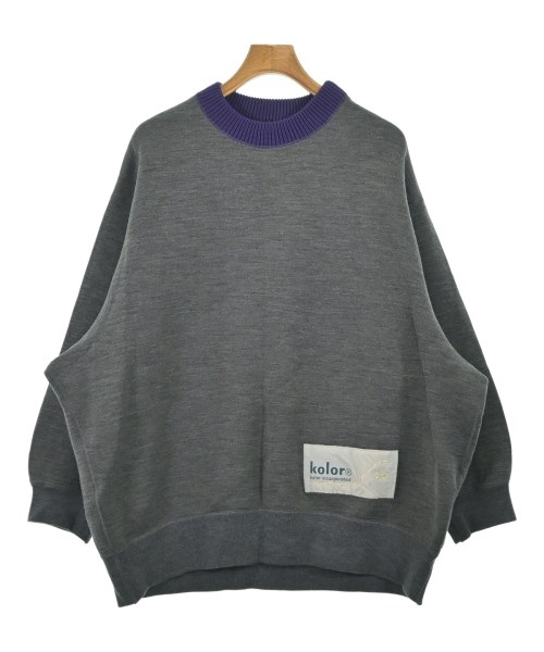 kolor(カラー)スウェット グレー サイズ:1(S位)/2200659163127