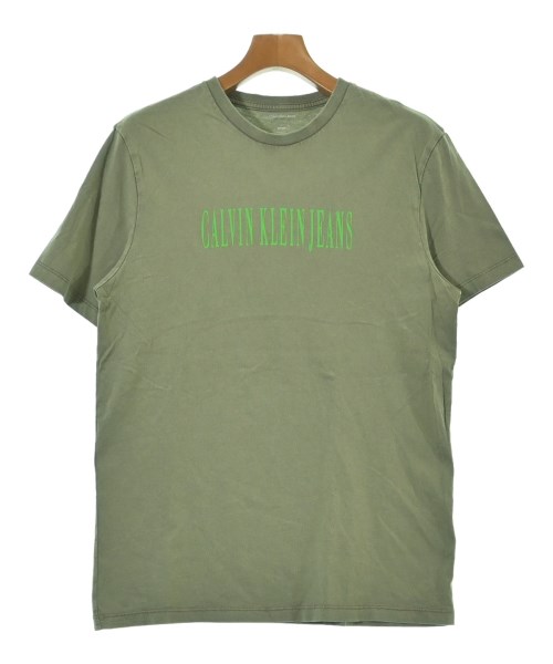 Calvin Klein Jeans(カルバンクラインジーンズ)Tシャツ・カットソー カーキ サイズ:S/2200665529023
