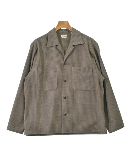 steven alan(スティーブンアラン)カジュアルシャツ 茶 サイズ:XL/2200671273040