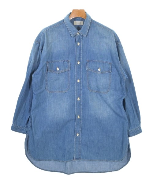JOURNAL STANDARD relume(ジャーナルスタンダードレリューム)カジュアルシャツ 青 サイズ:F/2200618094035