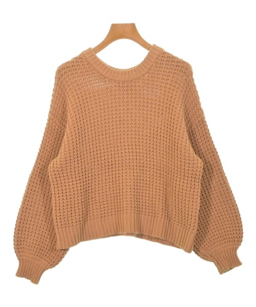 JOURNAL STANDARD relume(ジャーナルスタンダードレリューム)ニット・セーター 茶 サイズ:F/2200570856078
