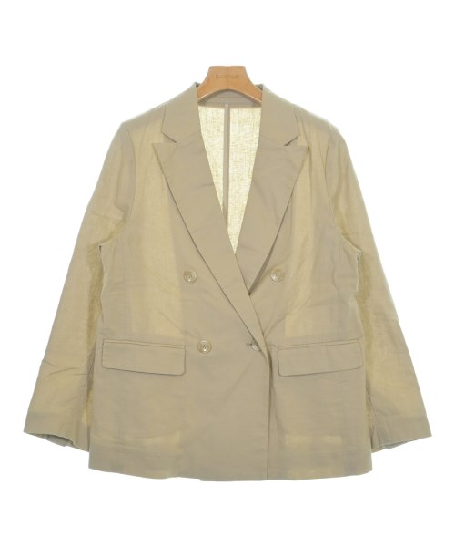 SLOBE IENA(スローブイエナ)テーラードジャケット ベージュ サイズ:F/2200637151030