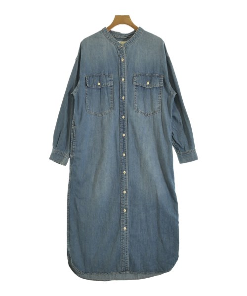SLOBE IENA(スローブイエナ)シャツワンピース 紺 サイズ:F/2200666112026