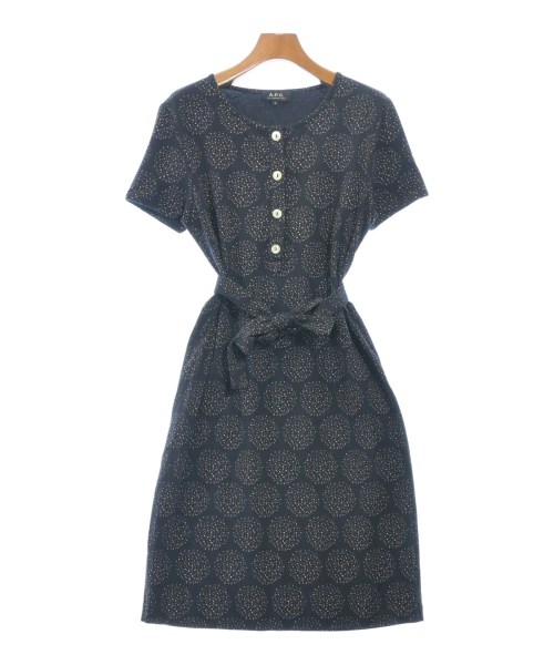 A.P.C.(アーペーセー)ワンピース 紺 サイズ:S/2200637978224