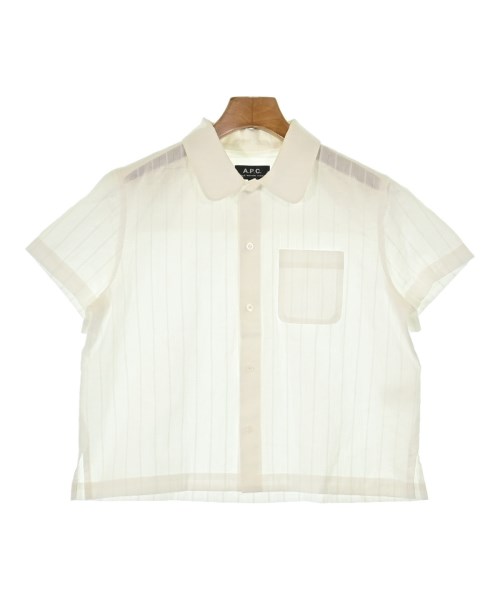 A.P.C.(アーペーセー)カジュアルシャツ 白 サイズ:36(S位)/2200642891068