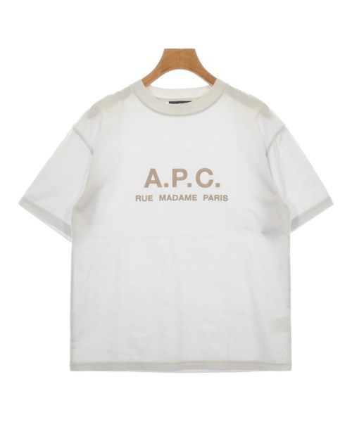 A.P.C.(アーペーセー)Tシャツ・カットソー 白 サイズ:XS/2200608940052
