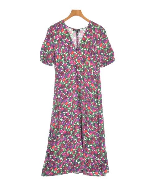 A.P.C.(アーペーセー)ワンピース 紫 サイズ:34(XS位)/2200619400026