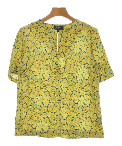 A.P.C.(アーペーセー)カジュアルシャツ 黄 サイズ:34(XS位)/2200604596024