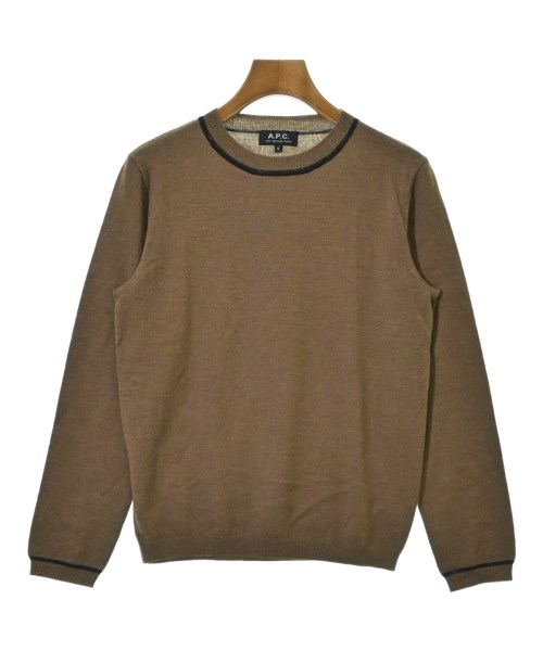 A.P.C.(アーペーセー)ニット・セーター 茶 サイズ:S/2200655698050