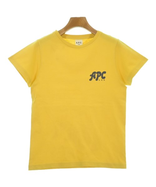 A.P.C.(アーペーセー)Tシャツ・カットソー 黄 サイズ:XS/2200636945081