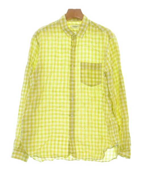 UNITED ARROWS(ユナイテッドアローズ)カジュアルシャツ 黄 サイズ:L/2200618010080