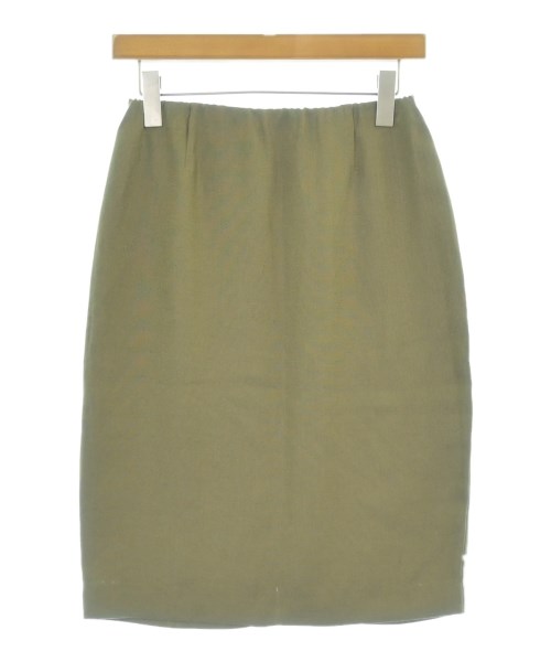 UNITED ARROWS(ユナイテッドアローズ)ひざ丈スカート カーキ サイズ:40(M位)/2200700602049