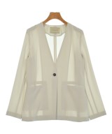 UNITED ARROWS（ユナイテッドアローズ）ノーカラージャケット 白 サイズ:38(M位) レディース/2200654737088