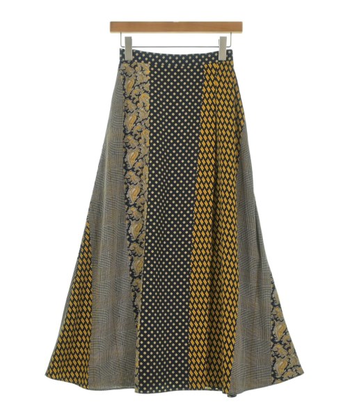 UNITED ARROWS(ユナイテッドアローズ)ロング・マキシ丈スカート 紺 サイズ:36(S位)/2200657501037