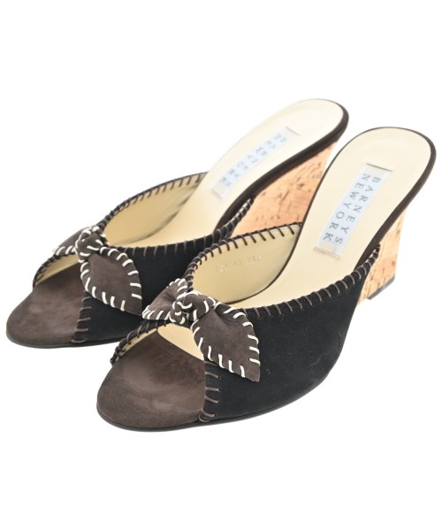 BARNEYS NEWYORK(バーニーズニューヨーク)サンダル 黒 サイズ:UK3 1/2(22cm位)/2200611747013