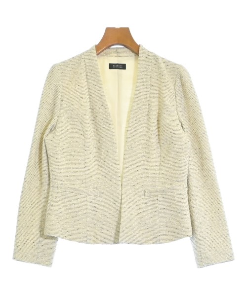 BARNEYS NEWYORK(バーニーズニューヨーク)カジュアルジャケット 白 サイズ:38(M位)/2200666470027