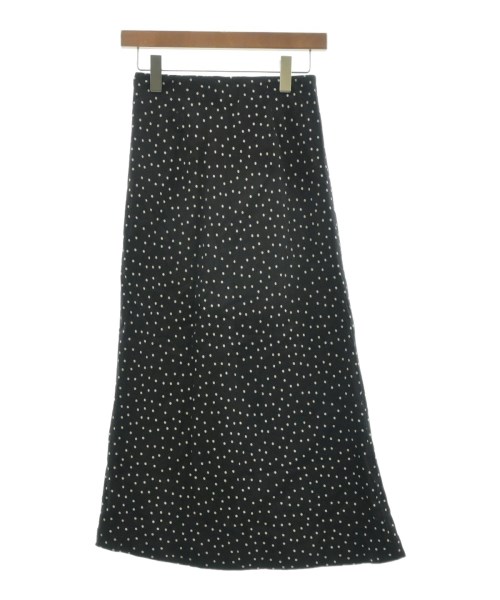 SHIPS(シップス)ロング・マキシ丈スカート 黒 サイズ:36(S位)/2200502779024