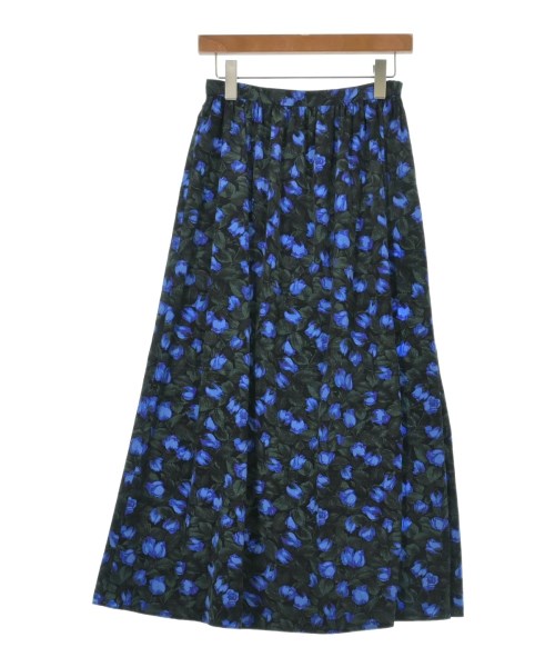 SHIPS(シップス)ロング・マキシ丈スカート 緑 サイズ:38(M位)/2200633631024