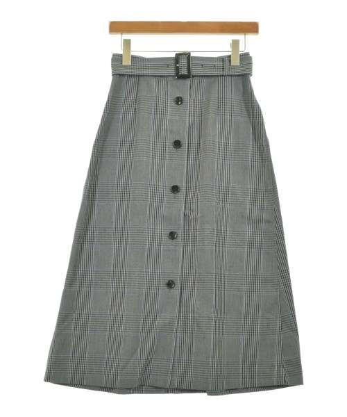 SHIPS(シップス)ロング・マキシ丈スカート グレー サイズ:38(M位)/2200637764025