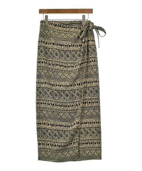 SHIPS(シップス)ロング・マキシ丈スカート 黒 サイズ:-(M位)/2200621901184