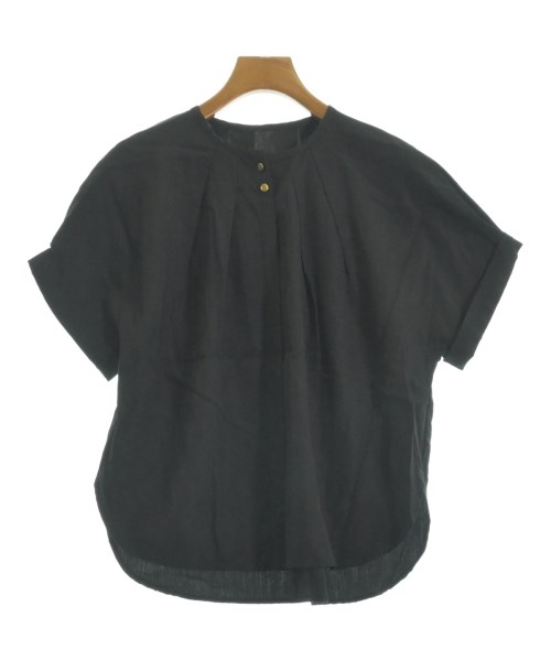 SHIPS(シップス)ブラウス 黒 サイズ:S/2200637153010