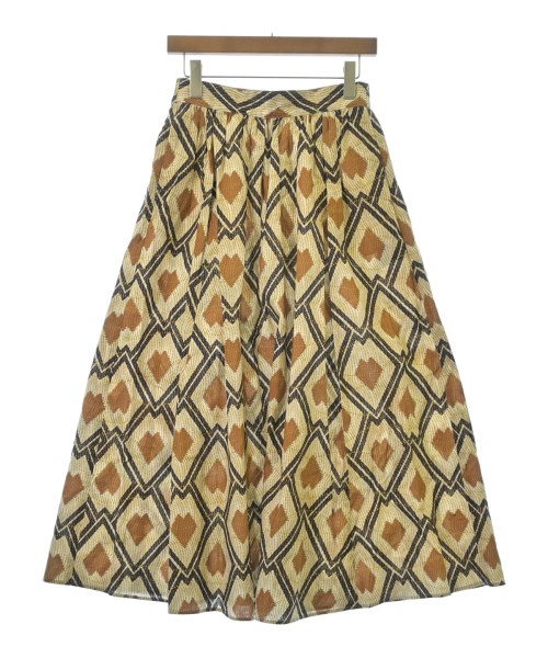 SHIPS(シップス)ロング・マキシ丈スカート ベージュ サイズ:ONE/2200641898174
