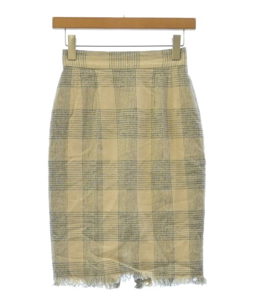 SHIPS(シップス)ひざ丈スカート ベージュ サイズ:-(M位)/2200519334148