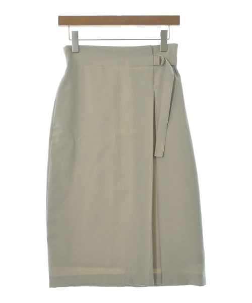 SHIPS(シップス)ロング・マキシ丈スカート ベージュ サイズ:36(S位)/2200580013089