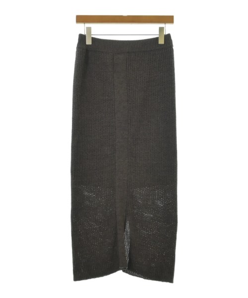 SHIPS(シップス)ロング・マキシ丈スカート 茶 サイズ:ONE/2200609373064