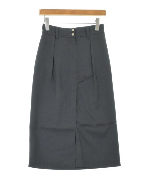 SHIPS(シップス)ロング・マキシ丈スカート 紺 サイズ:38(M位)/2200614121117