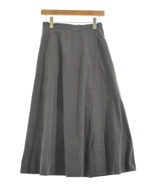 SHIPS(シップス)ロング・マキシ丈スカート グレー サイズ:38(M位)/2200610226021