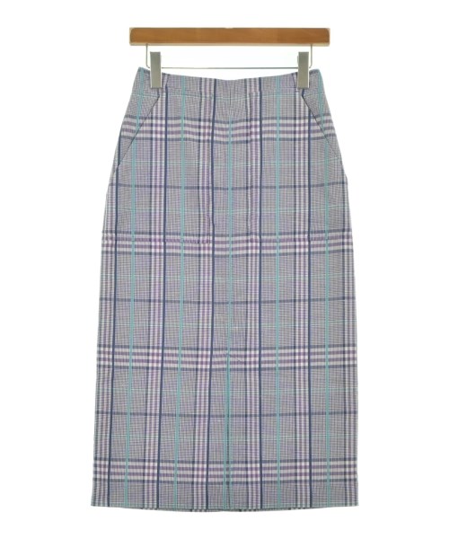 SHIPS(シップス)ロング・マキシ丈スカート 青 サイズ:36(S位)/2200604547033